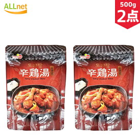 【送料無料】マニカ タットリタン 辛鶏湯 500g×2点セット 鶏肉の甘辛煮 即席 コチュジャン 鶏肉 韓国風鶏肉 韓国 参鶏湯 マニカ―タットリタン