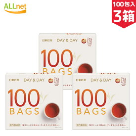 【まとめてお得・送料無料】日東紅茶 DAY&DAY ティーバッグ 100袋×3箱セット ブレンド 紅茶 ソフトドリンク / 日東紅茶 ディ＆ディ ティーバッグ / 日東紅茶 / 紅茶