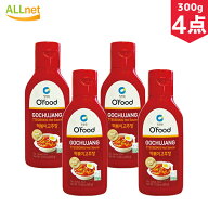 【まとめてお得・送料無料】Ofood トッポギコチュジャン300g×4個セット トッポギ専用ソース トッポキた…