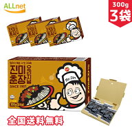 【全国送料無料・外箱なし】眞味 ジンミ チュンジャン 300g×3個セット　韓国食品 韓国料理/韓国食材/調…