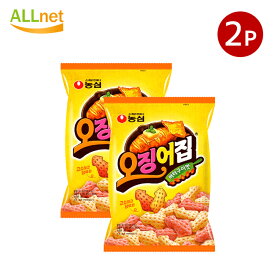 農心　オジンオチップ いかバター焼き味スナック　78g×2袋セット　お菓子　韓国食品　韓国菓子