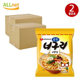【送料無料】ノグリラーメン(甘辛)マイルド 120gX80袋 (2BOX) 韓国らーめん 袋麺 インスタントラーメン
