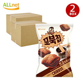 【送料無料】オリオン コブックチップ チョコチュロス味65g×24袋セット(2BOX)　お菓子 チョコ チュロス 韓国食品　韓国菓子