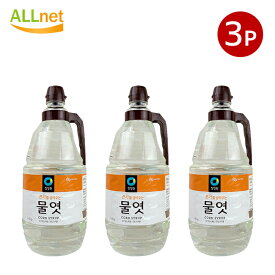 チョンジョンウォン 水飴 2.45kg×3個セット 水あめ 業務用 韓国 調味料 韓国 水飴