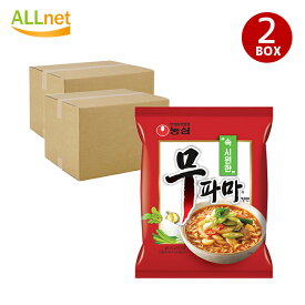 送料無料 NONGSHIM 農心 ムパマ湯麺 122g×64袋 (2BOX) 韓国食品 韓国ラーメン