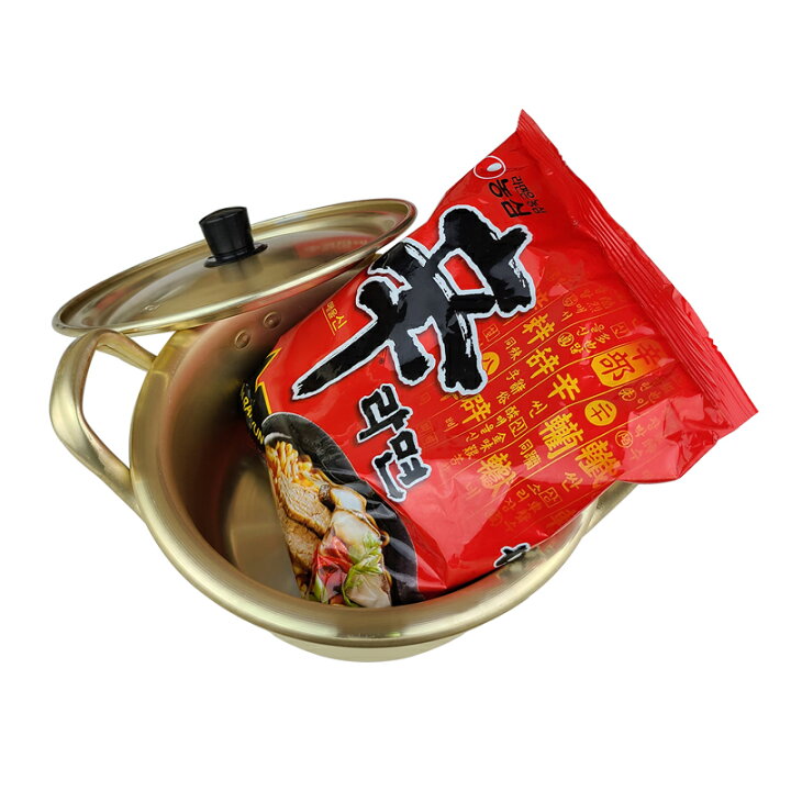 楽天市場】【まとめてお得・送料無料】韓国 ラーメン鍋 アルミ製 14cm 
