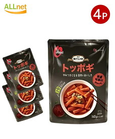 【全国送料無料】やみつきになる旨辛いおいしさトッポギ　140g×4袋セット トッポギ 韓国料理 韓国食品 辛い 韓国餅 清浄園トッポギ旨辛袋140g/大象ジャパン トッポギ/清浄園トッポギ旨辛袋 Ofood トッポギ ピリ辛トッポキ