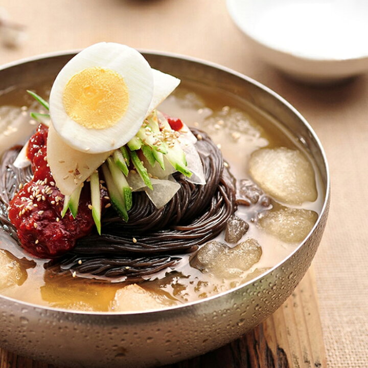 楽天市場】【まとめてお得・送料無料】ステンレス 冷麺容器 GGOMI 二重 