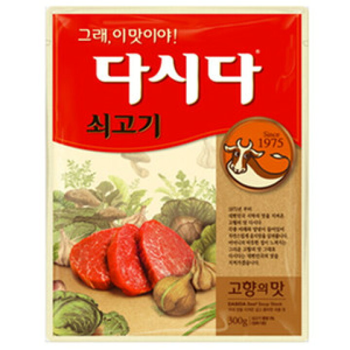 楽天市場】【まとめてお得】韓国の調味料 牛肉ダシダ 牛肉味だしの素 