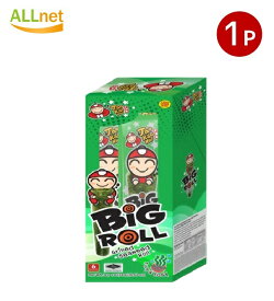 【正規輸入品】タオケーノイ ビッグロール 海苔巻きスナック(3g×6本) 18g ×1個 クラシック味 韓国風お菓子 人気タイおやつ Tao Kae Noi Big Roll Grilled Seaweed Roll Classic Flavour