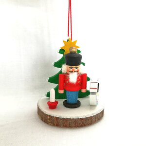 CHRISTIAN ULBRICHT/EuqgI[ig ݊l`ƃc[Ɩؔn hCc̖؍H|i NX}Xc[  UCtF { G v[g 킢 蕨 Nutcracker on Tree Slice 