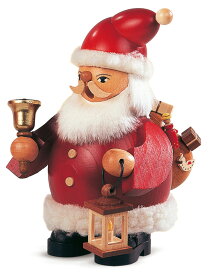☆煙出し人形☆ 14cm サンタクロース クリスマスザイフェン SMOKER SMOKING MAN クリスマス雑貨 木製ラッキー 贈り物 装飾 16032