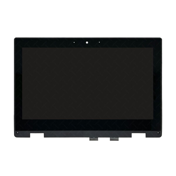Yoothi 互換品 11.6インチ ASUS Chromebook Flip CR1 CR1100 CR1100FKA 対応 1366x768 HD IPS LED LCD ディスプレイ タッチスクリーン タッチ機能付き液晶パネル 修理交換用液晶タッチパネル ベゼル付き