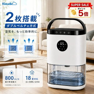 ＼★2倍除湿UP★AI自動モード／ 除湿機 コンパクト 湿度表示 軽量 梅雨対策 カビ防止 小型 除湿器 部屋干し 2.