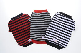 ボーダー T (裏起毛） (S、M、L、XL)かわいい Dog ペットウェア 犬服 犬の服 服 トイプードル S M L XL チワワ ダックス 【ネコポス送料無料】