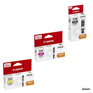�y���������z3�F�Z�b�g�z �L���m�� �C���N�J�[�g���b�W BCI-330 PGBK + BCI-331 M/Y�i�痿�u���b�N/�}�[���^/�C�G���[�j �Ή��@��FPIXUS TS8830/TS8730/TS8630/TS8530