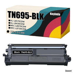 �y���������zTN695 BK �݊��g�i�[ �c�ʕ\���Ή� IC�`�b�v���� �����׃g�i�[�p�E�_�[ ISO9001�F�� �Ή��@��: HL-L8570CDW�AHL-L8430CDW�AMFC-L8970CDW�AMFC-L8730CDW (�u���b�N3 000�y�[�W����\)�yKoyinda�z