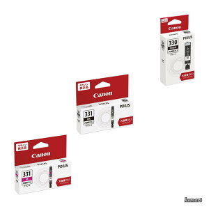 �y���������z3�F�Z�b�g�z �L���m�� ��e�� �C���N�J�[�g���b�W BCI-330XL PGBK + BCI-331XL BK/M�i�痿�u���b�N/�u���b�N/�}�[���^�j �Ή��@��FPIXUS TS8830/TS8730/TS8630/TS8530