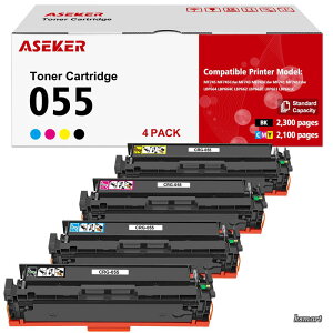 �y���������z055 CRG-055 CRG055 4�F�Z�b�gASEKER �W���e��2300&2100�y�[�W �Ή��@��Canon �L���m��MF745 MF745Cdw MF743 MF743Cdw MF741 MF741Cdw LBP664 LBP664C LBP662 LBP662C LBP661 LBP661C�J���[���[�U�v�����^