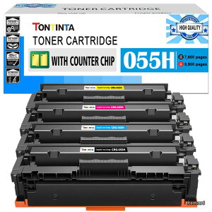 �y���������zCRG-055H �݊��g�i�[�J�[�g���b�W (4�F�Z�b�gBK/C/M/Y) ��e�� �Ή��@�� CANON �L���m�� Satera MF741Cdw MF743Cdw MF745Cdw LBP661C LBP662C LBP664C �v�����^�[