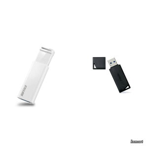 �y���������zUSB������ 32GB �m�b�N�X���C�h�� USB3.2(Gen1)/3.1(Gen 1)/3.0/2.0 �[���T�|�[�g RUF3-KS32GA-WH/N + USB������ 64GB USB3.2(Gen1)/3.1(Gen 1)/3.0/2.0 RUF3-K64GA-BK/N
