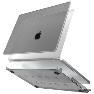 �y���������zMacBook Case Studio - �ی�P�[�X��p�f�U�C�� MacBook Air 15 M2/2023 M3/2024 �n�[�h�P�[�X�A�X���[�N