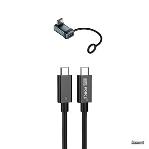 �y���������zThunderbolt 5�����P�[�u�� �T���_�[�{���g5 80Gbps �o�����f�[�^�]�� 240W�}���[�d �^�C�vc USB-C �P�[�u�� 16K@60Hz 8K@60Hz 4K@540Hz Thunderbolt 4/3 USB3�Ɍ����ł��� usb5 (E�^�C�v�ϊ��A�_�v�^�Z