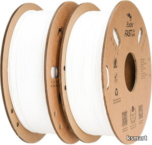 �y���������zCreality Ender-Fast-PLA �t�B�������g 2�p�b�N�Z�b�g �������30-300mm/s 1.75mm�a 1kg*2�p�b�N���v2kg ���@���x±0.03mm 3D�v�����^�[�p�t�B�������g ����