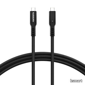 �y���������z5 �P�[�u�� 2m 240W�E120Gbps - 8K@60Hz/4K@540Hz�Ή� - MacBook Pro/Mini (2024)�EiPhone16�EiPad Pro�EWindows�Ή� - �X���������ϋv�݌v