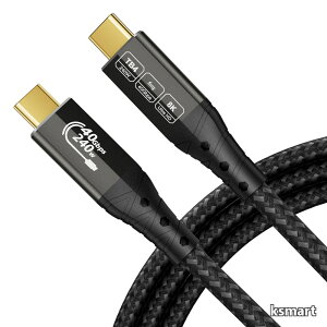 �y���������z8K/4K Thunderbolt 4 �P�[�u�� 3m�AUSB C 40 Gbps �����f�[�^�]���A240W USB4 �P�[�u���BThunderbolt 5/3�AiPhone 16 �V���[�Y�ASSD�AMacBook�AeGPU�AiPad�A��