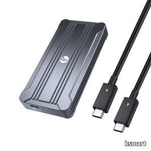 �y���������z40Gbps M.2 SSD �O�t���P�[�X USB4.0 NVME��p M.2 SSD�P�[�X Thunderbolt 3/4 USB4/3.2/3.1/3.0/2.0 �|�[�^�u�� �A���~�j�E���� �����M 2280 M&B+M-Key �P�[