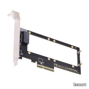 �y���������z4.0 4X �z�X�g�A�_�v�^�[ NVMe ���[���[ 1U GEN-Z EDSFF 9.5mm 15mm 25mm ���� �V���[�g SSD E1.S �q�[�g�V���N�t�� PM9A3 PM9D3 P5801X �L�����A�A�_�v�^�[�B