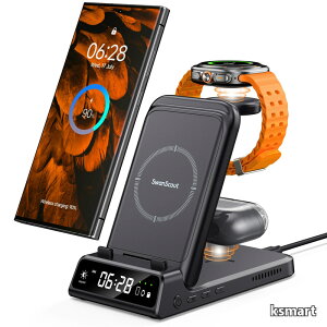 �y���������zWatch��p�z3in1 ���C�����X�[�d��AGalaxy Watch 8/Ultra/7/6/5/4/3/Active 2/1�Ή��AGalaxy S25/S24/S23/S22/S21/S20/S10/Note 20/10/Z Flip/Z Fold��Galaxy