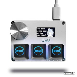 �y���������zSayoDevice O3C OSU �L�[�{�[�h ���s�b�h�g���K�[ �z�[���X�C�b�` ���C���j�A�X�C�b�` �L�[�{�[�h �m�u�ƃX�N���[���t�� �R�s�[�y�[�X�g �V���b�g�J�b�g �}�N
