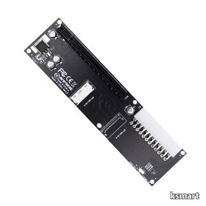 �y���������zOculink SFF-8612 8611 8X~16x PCIE PCI-Express�A�_�v�^�[ ATX 24�s���d���|�[�g�t�� ���C���{�[�h�O���t�B�b�N�X�J�[�h�p
