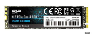 �y���������zSSD 256GB 3D NAND M.2 2280 PCIe3.0×4 NVMe1.3 P34A60�V���[�Y 5�N�ۏ� SP256GBP34A60M28
