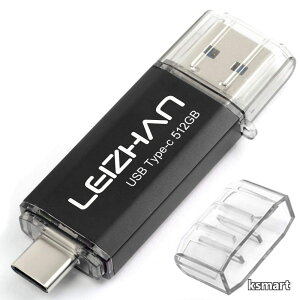 �y���������zTYPE-C USB�������[?�t���b�V���h���C�u 512G USB 3.0�Ή� �����]��OTG�A�X�}�z?PC�p�A�e�ʕs�������A�}�C�N���y���h���C�u�A��e��U�X�e�B�b�N�B(512GB �u��