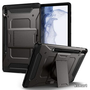 �y���������zGalaxy Tab S8 Plus �P�[�X with Spen ���[ Galaxy Tab S7 Plus �P�[�X �^�u���b�g�P�[�X S �y�����[ �X�^���h �z���_�[�t�� �Ռ��z�� �ϏՌ� �^�t�A�[�}�[�v