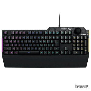 �y���������z�Q�[�~���O�L�[�{�[�h RA04 TUF GAMING K1/JP ��p�{�����[���m�u �h�� RGB�Ɩ� ���X�g���X�g