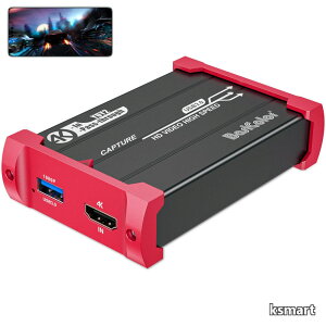 �y���������z�L���v�`���[�{�[�h HDMI 4K30FPS�p�X�X���[ �L���v�`���[�{�[�hSwitch�Ή� 1080P 60FPS�f��?�r�f�I�L���v�`���[ USB3.0�����`�� �h���C�o�[�s�v Switch PS5 P