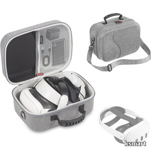 �y���������zQuest 3/Quest 3S �Ή� ���[�P�[�X �L�������O�P�[�X ��e�� �ی�P�[�X BOBO VR S3 Pro/VR M3 Pro/Kiwi Elite�w�b�h�X�g���b�v �Ή� �g�їp�V�����_�[�o�b�O