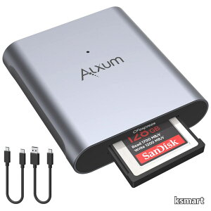 �y���������zCFexpress Type B �J�[�h���[�_�[ USB 3.2 Type C to CFexpress��p�J�[�h���[�_�[ 10Gbps�����]�� �A���~���� ���ϋv Thunderbolt 3 �|�[�g�ڑ��T�|�[�g