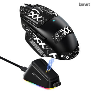 �y���������zx ATTACK SHARK V6 �Q�[�~���O�}�E�X ���C�����X �O���[�h�ڑ��i�L��/2.4GHz/Bluetooth�j ���y��65g±3g ���w�Z���T�[PAW3311 DPI�ő�25000 �����\ ��e�ʓd