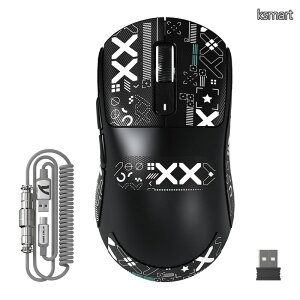 �y���������zSHARK X3 MAX 3���[�h�}�E�X Pixart PAW3950 ���w���Z���T�[ ���}�C�N���X�C�b�` �L��/2.4G����/Bluetooth �_�u���`�����l��BT5.4 42000DPI 750IPS 50G�ő��