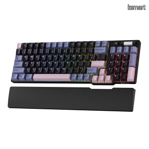 �y���������zROYAL KLUDGE RK96 RGB ����ŁA90% 96 �L�[���C�����X 3 ���[�h BT5.0/2.4G/USB-C �z�b�g�X���b�v�\���J�j�J���L�[�{�[�h�A���X�g���X�g�t���A�{�����[���R