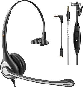 �y���������z�w�b�h�Z�b�g�L�� 3.5mm 4�Ƀ~�j�v���O �Ў��m�C�Y�L�����Z�����O�}�C�N�t�� Windows�AMac�AAndroid�AiPhone�AiPad�ɑΉ� Skype�AWeb��c�p�A�ݑ�Ζ��A�r�W�l