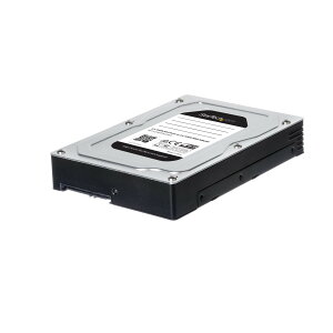 �y���������zStarTech.com 3.5�C���`�x�CHDD�P�[�X 2.5�C���`�n�[�h�f�B�X�N���E�}�E���^ SATA/SAS�݊�SSD/HDD�Ή� 2.5�C���`�h���C�u��3.5�C���`�ϊ� 25SATSAS35HD