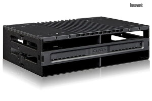 �y���������zICY DOCK flexiDOCK 4 x 2.5�C���` SATA / SAS SSD / HDD ���ڗp�����[�o�u���P�[�X �g���C���X�^�C�v�@5.25�C���`�x�C�T�C�Y | MB024SP-B
