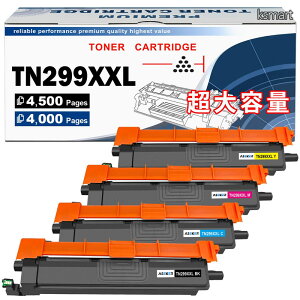 �y���������zTN299XXL TN-299XXL �݊��g�i�[ 4�F�Z�b�g����e�� �Ή��@��u���U�[Brother HL-L3240CDW MFC-L3780CDW�v�����^�[ (�u���b�N4 500�y�[�W �J���[4 000�y�[�W����\)