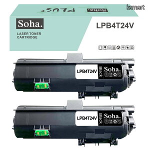 �y���������zEPSON �G�v�\���p LPB4T24 LPB4T24V BK*2 �݊��g�i�[�J�[�g���b�W ��e�ʁ@�u2�{�Z�b�g �u���b�N�v �Ή��@��Fepson LP-S380DN / LP-S280DN /